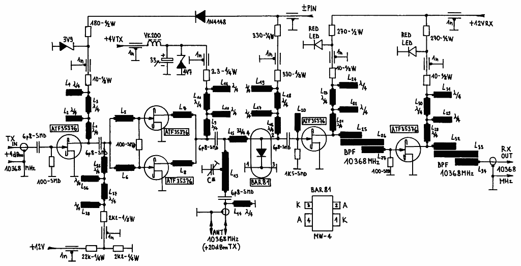 8 Pcs ATF35376 2-18GHz pHEMT Low Noise Transistor SMD