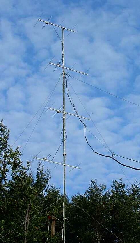High Performance Antenna Stack for 2m