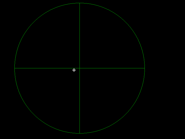 A screenshot of the real time correlation display