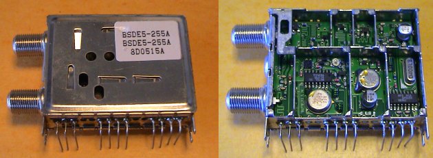 BSDE double conversion sat TV tuner
