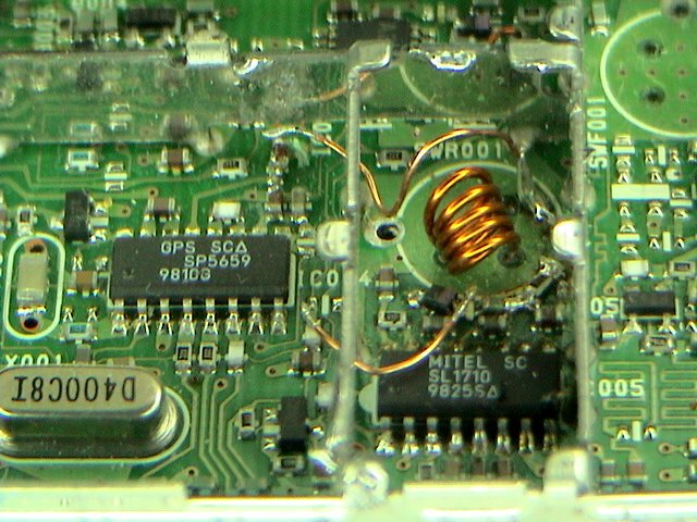 The synthesizer after modification