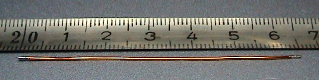 The wire for the VCO coil