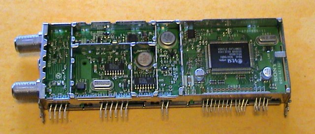 Sony double conversion sat TV tuner