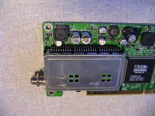 Sky star with the metal plate removed