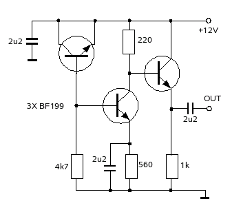 Schematic of the source