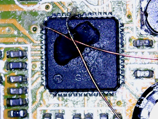 Wires attached to RTL2832