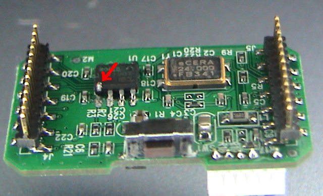 Disabling the EEPROM