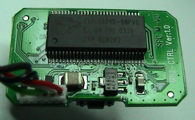 USB2 interface, top
