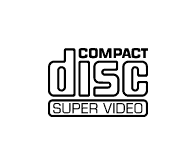 Sample of the official Super Video Compact Disc logo