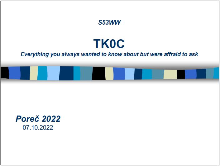 ICM2022 (TK0C - everything you always wanted to know about but were affraid to ask)