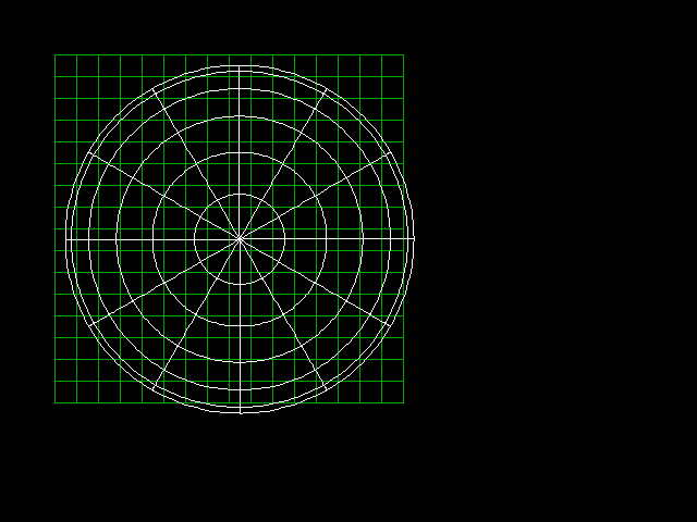 The coordinate transformation of the SIDI images