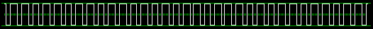 Time domain display of strong QRM
