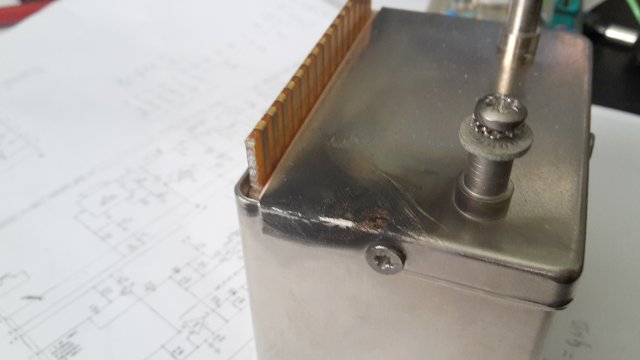 burn mark on the hp10811