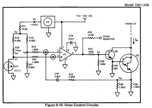 HP10811 thermostat schematic