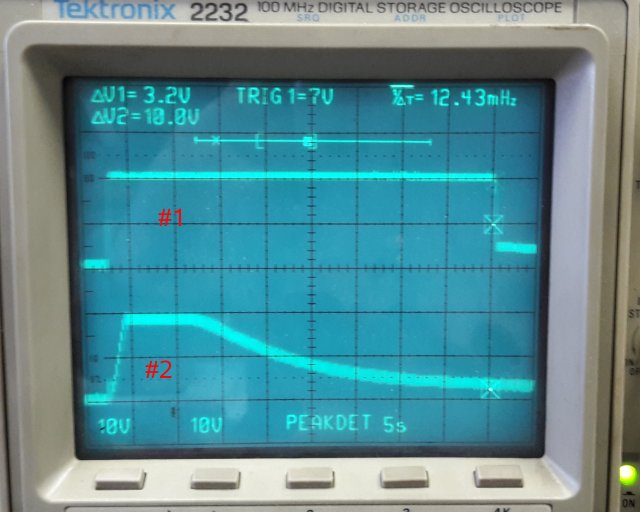Oven monitor voltages on a scope