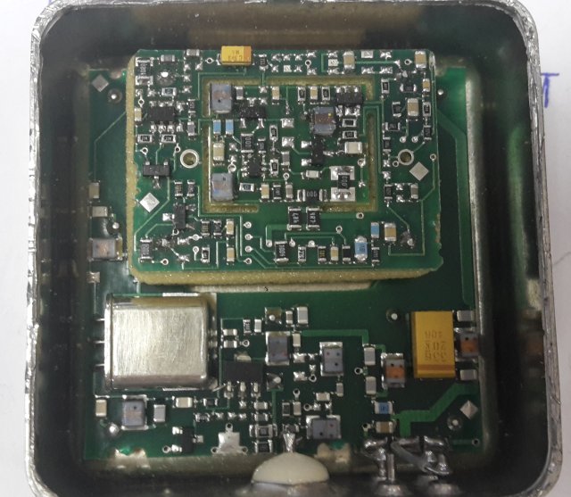 PTI OCXO oven daughterboard