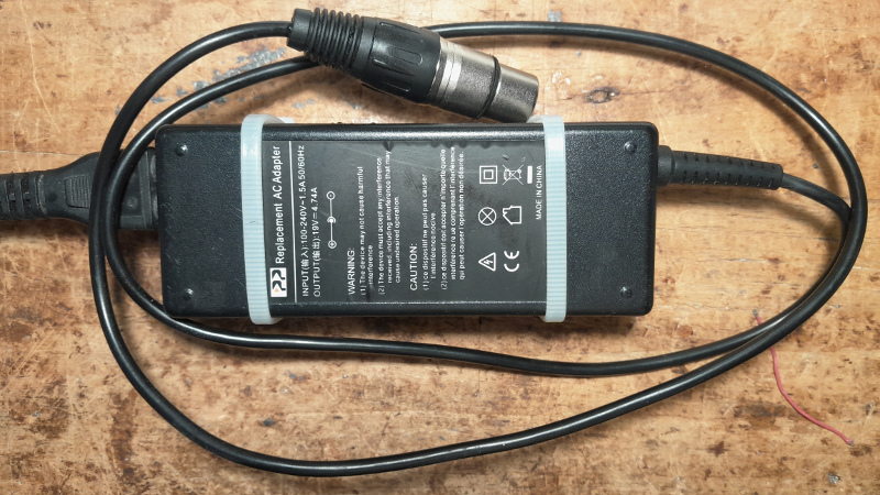 Photo of the finished PSU