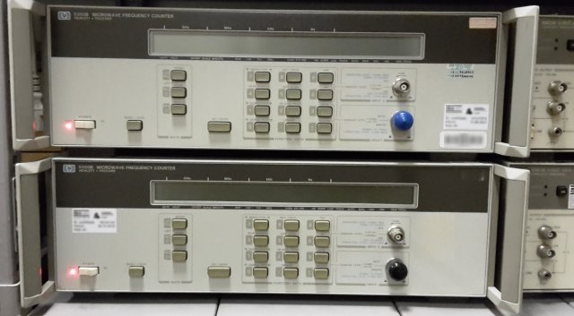 A couple of stacked HP5350s