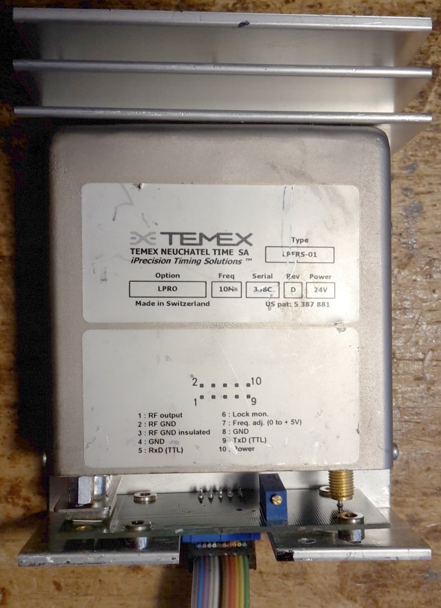 LPFRS/LPRO rubidium controlled oscillator