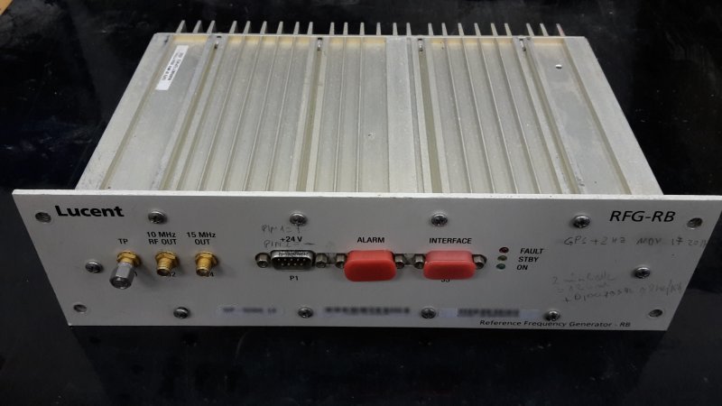 Lucent RFG-RB rubidium reference generator