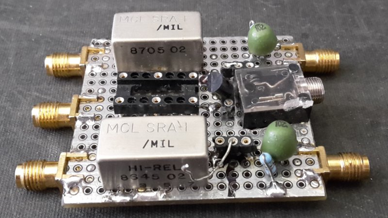 Improved mixer, top side