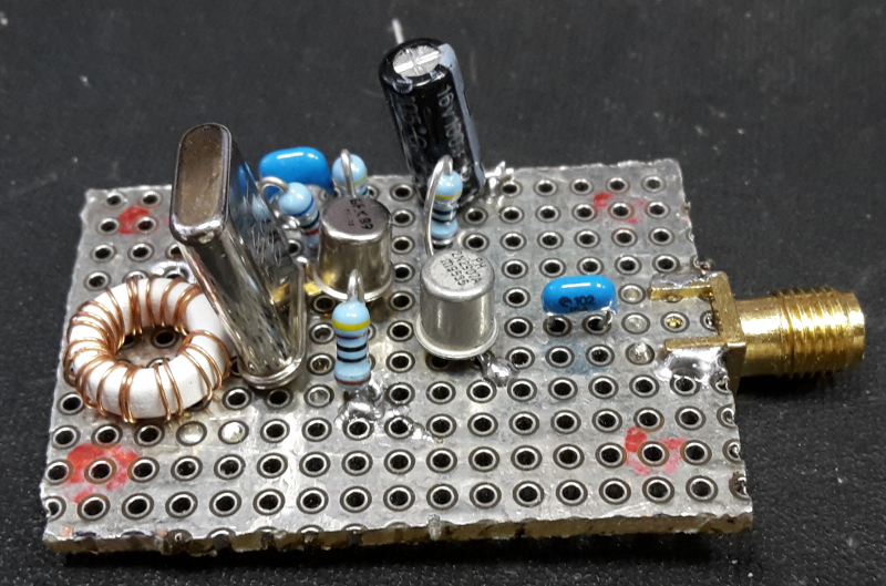Photo of an 9.99MHz oscillator