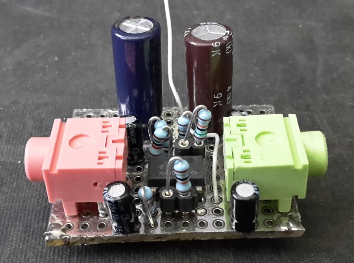 Improved mixer, bottom side